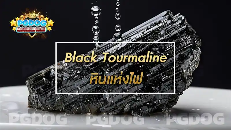 Black Tourmaline หินแห่งไฟ