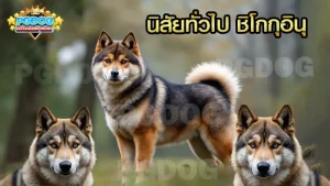 นิสัยทั่วไป ชิโกกุอินุ