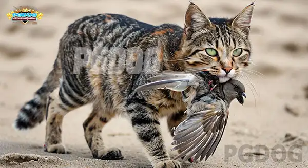 พฤติกรรม การล่าของแมว