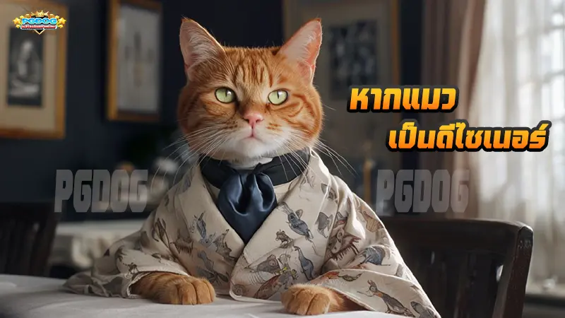 หากแมว เป็นดีไซเนอร์