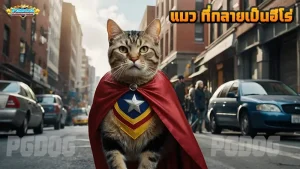 แมว ที่กลายเป็นฮีโร่