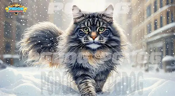 สายพันธุ์แมว ในเมืองหนาว
