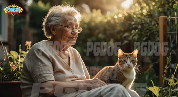 แมว กับผู้สูงอายุ