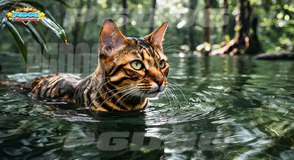 แมว ที่ว่ายน้ำเก่งที่สุด