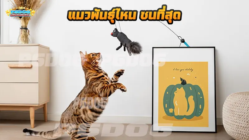 แมวพันธุ์ไหน ซนที่สุด