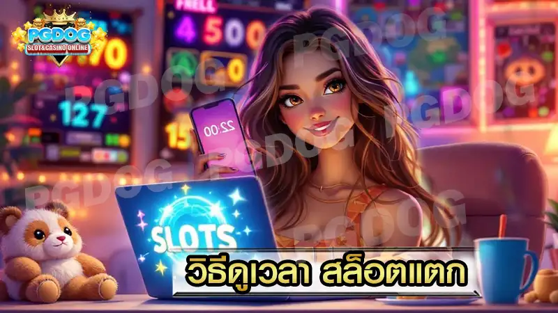 วิธีดูเวลา สล็อตแตก