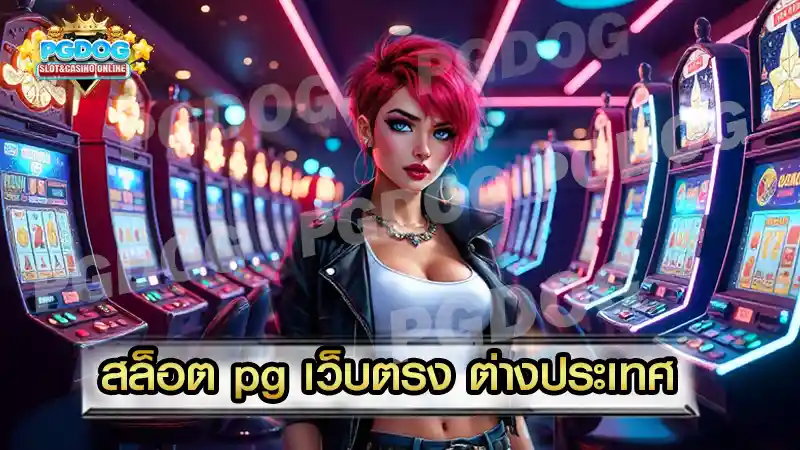 สล็อต pg เว็บตรง ต่างประเทศ