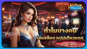 ทำไมบางคน เล่นสล็อต แปปเดียวแตก