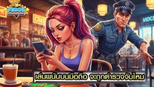 เล่นพนันบนมือถือ จะถูกตำรวจจับไหม