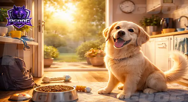 กิจวัตรยามเช้า ของบ้านที่มีหมา