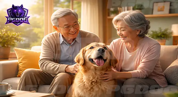 สุนัข เพื่อนคลายเหงาผู้สูงอายุ