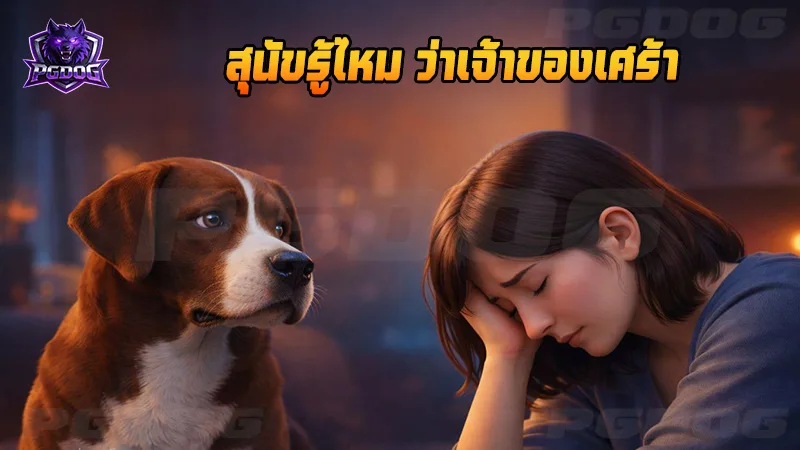 สุนัขรู้ไหม ว่าเจ้าของเศร้า