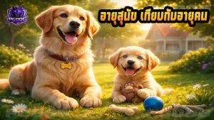 อายุสุนัข เทียบกับอายุคน