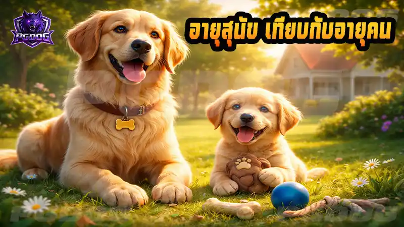 อายุสุนัข เทียบกับอายุคน