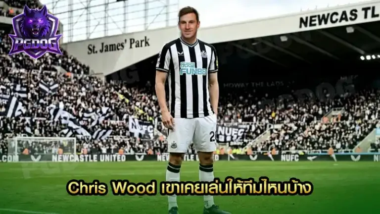 Chris Wood เขาเคยเล่นให้ทีมไหนบ้าง
