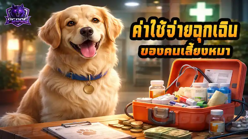 ค่าใช้จ่ายฉุกเฉิน ของคนเลี้ยงหมา