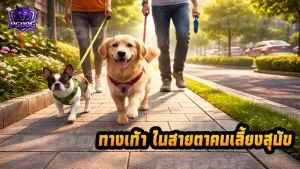 ทางเท้า ในสายตาคนเลี้ยงสุนัข