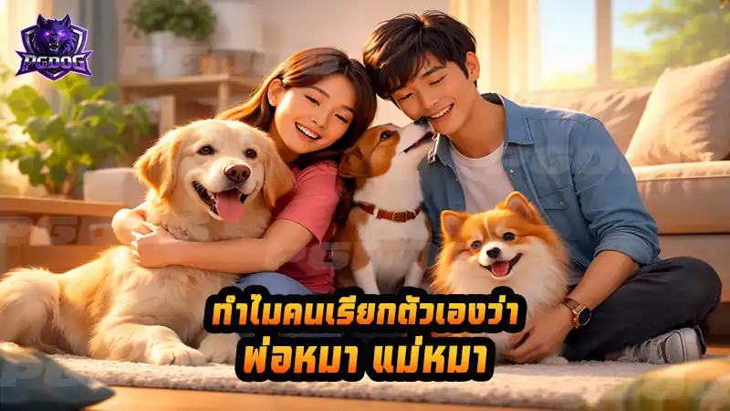 ทำไมคนเรียกตัวเองว่า พ่อหมา แม่หมา