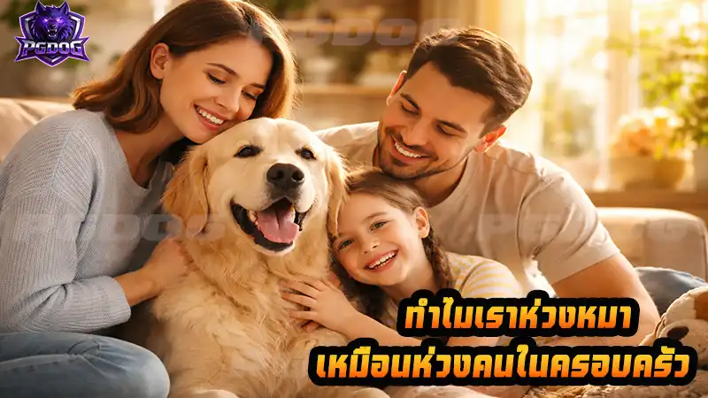 ทำไมเราห่วงหมา เหมือนห่วงคนในครอบครัว