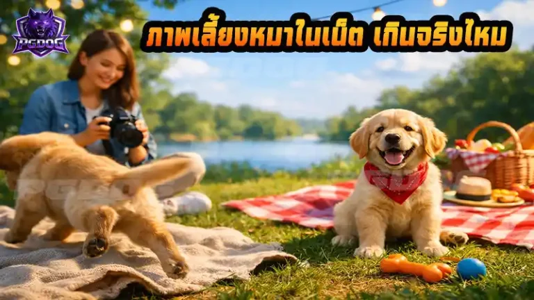 ภาพเลี้ยงหมาในเน็ต เกินจริงไหม