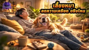 เลี้ยงหมา ลดความเครียด จริงไหม