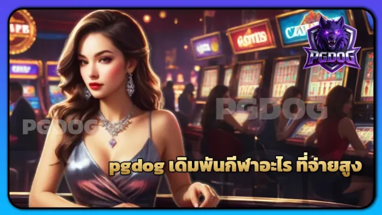 pgdog เดิมพันกีฬาอะไร ที่จ่ายสูง