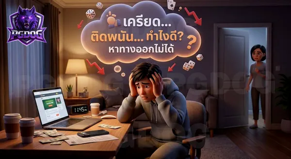 คนใกล้ตัวเครียดจากพนัน แนะนำยังไงดี