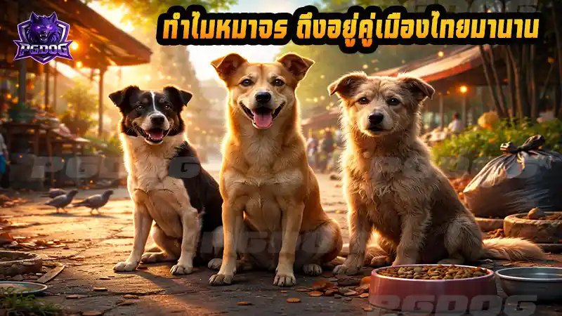 ทำไมหมาจร ถึงอยู่คู่เมืองไทยมานาน